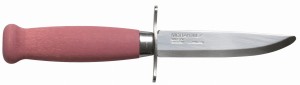 Nóż Morakniv® Scout 39 Lingonberry - wiśniowy  - SAFE