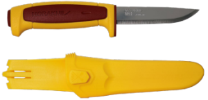 Nóż Morakniv ® Basic 546 Ltd Ed 2023 Yellow / Dela Red  stal nierdzewna 