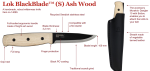 Lok BlackBlade™ (S) Ash Wood