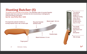 Hunting Butcher (S)/ myśliwski nóż rzeżnicki