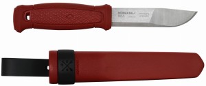 Nóż Morakniv®  Kansbol  Dala Red w/Polymer Sheath (S)  / polimerowa pochewka  i skórzana szlufka / box