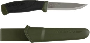 Nóż Morakniv® Companion MG (S) - military green - stal nierdzewna
