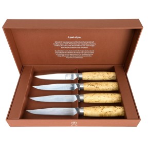 Morakniv® zestaw noży do steków (4 szt.)  Steak Knife Masur Gift Set 4 knives/Box